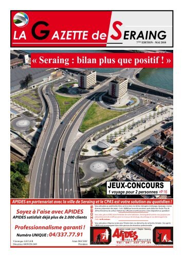La Gazette du mois de mai - Seraing