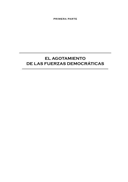 Venezuela destino incierto. Para comprender lo que pasa hoy en el ...