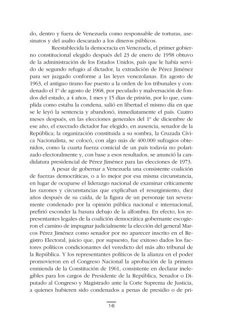 Venezuela destino incierto. Para comprender lo que pasa hoy en el ...