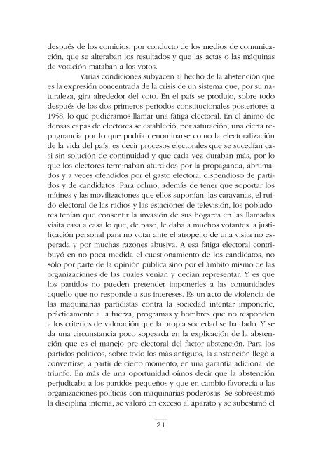 Venezuela destino incierto. Para comprender lo que pasa hoy en el ...