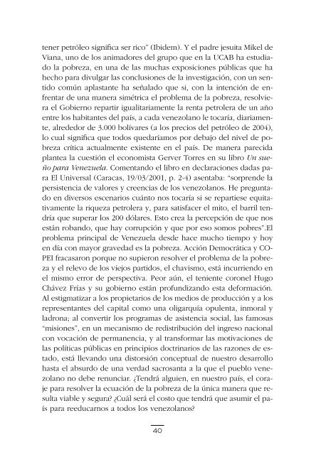 Venezuela destino incierto. Para comprender lo que pasa hoy en el ...