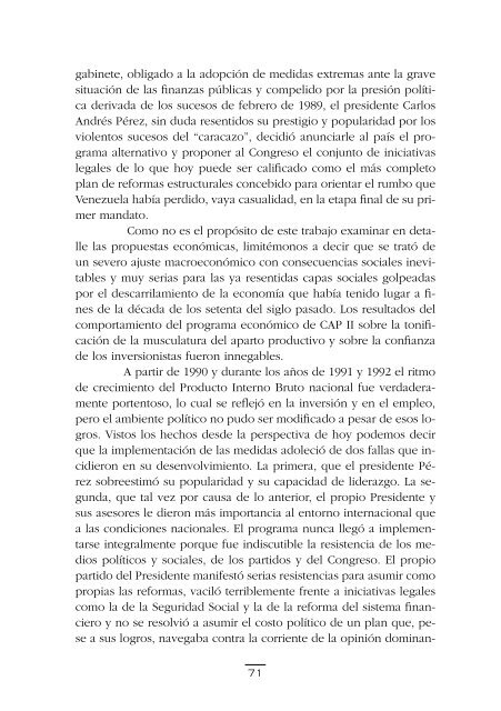 Venezuela destino incierto. Para comprender lo que pasa hoy en el ...