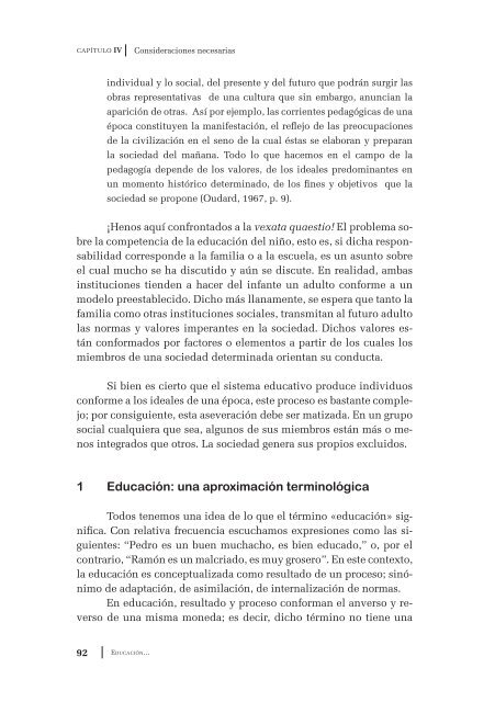 Educación. Problemática de la infancia y la juventud en un mundo ...