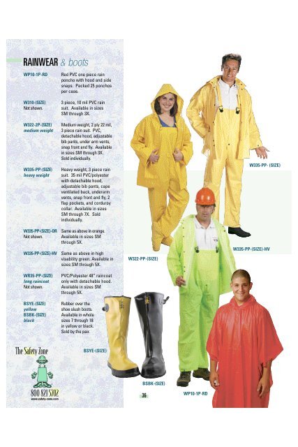 Safety Zone Catalogue