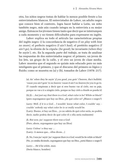 Textos sociolingüísticos - Universidad de Los Andes