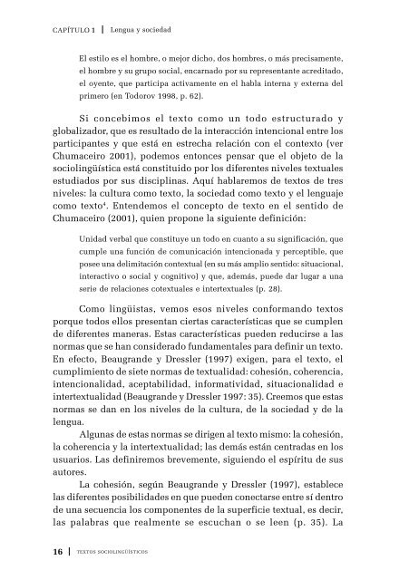 Textos sociolingüísticos - Universidad de Los Andes