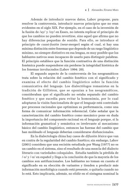 Textos sociolingüísticos - Universidad de Los Andes