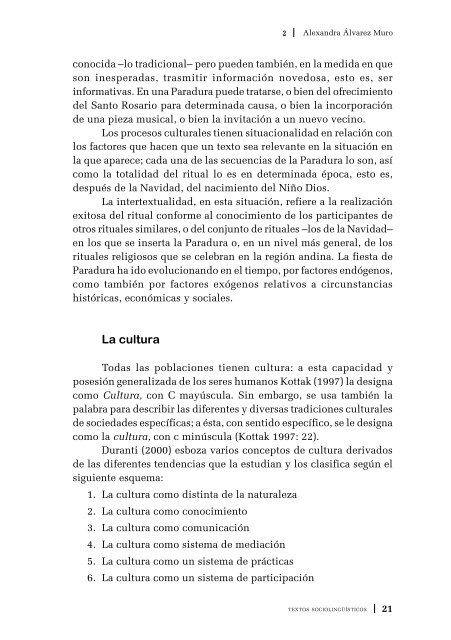 Textos sociolingüísticos - Universidad de Los Andes