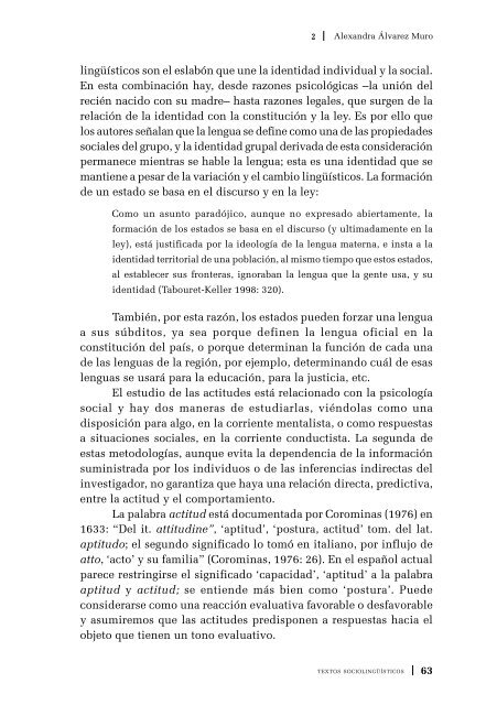 Textos sociolingüísticos - Universidad de Los Andes