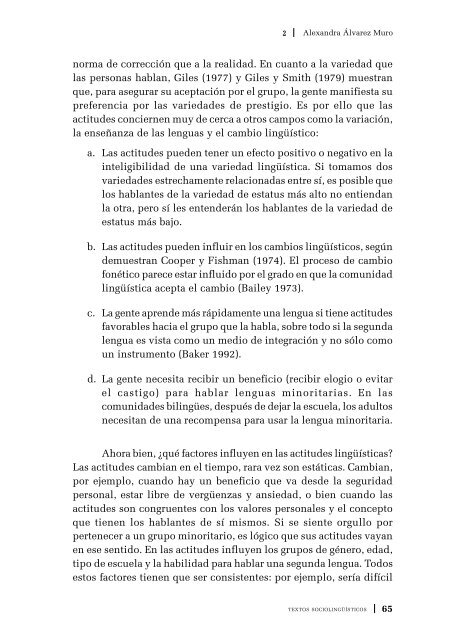 Textos sociolingüísticos - Universidad de Los Andes