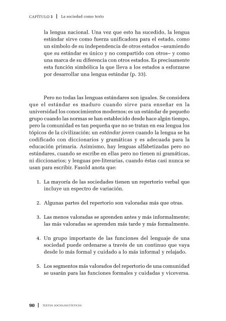 Textos sociolingüísticos - Universidad de Los Andes