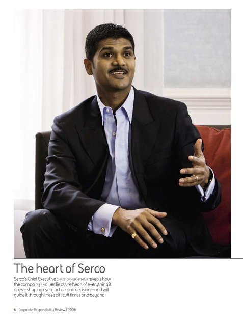 Corporate Responsibility Review 2008 - Serco