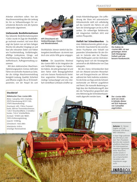 Praxistest Lexion 660