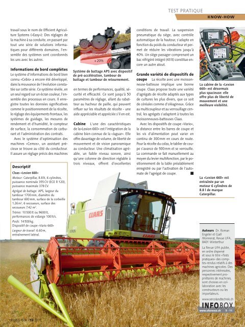 Test pratique Lexion 660