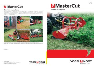 Brochure Broyeur MasterCut (pdf / 2162 KB)