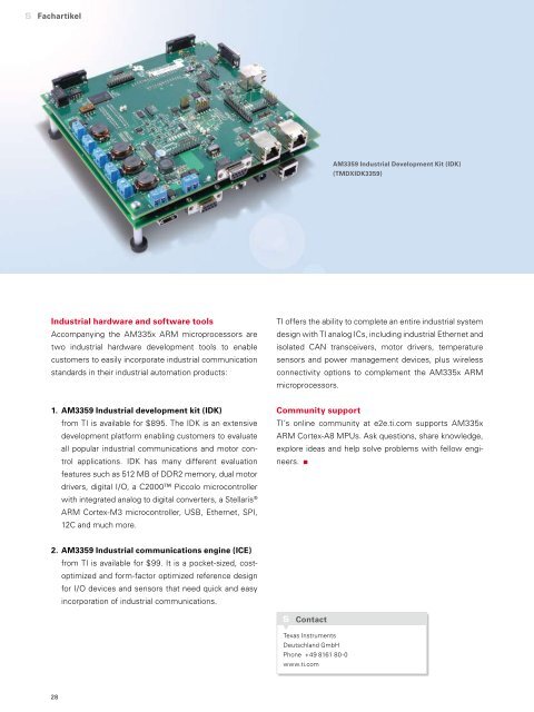 EasySlave FPGA-based single-chip controller Precise and ... - sercos