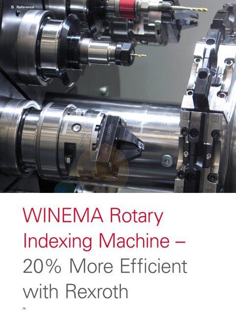 WINEMA Rotary Indexing Machine â 20% More Efficient ... - sercos