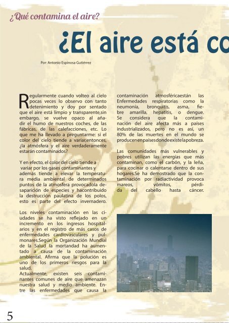 Revista Cultural Vida En Xalapa Edición Nº 5 Julio 2014