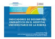 indicadores de desempeño energético en el hospital ... - Serglo