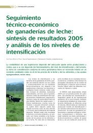 Seguimiento tÃ©cnico-econÃ³mico de ganaderÃ­as de leche ... - RIA