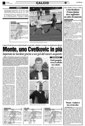 27/11/2006 Campionato 12a Giornata: Girone C - serie d news