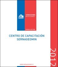 Reglamento del alumno Centro de Capacitación Sernageomin