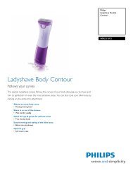 HP6319/01 Philips Ladyshave Double Contour - IPmart.com