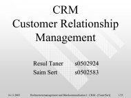 CRM Customer Relationship Management - Sertler.de