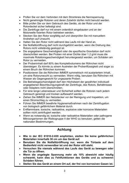 Anleitung - SERVA Electrophoresis GmbH