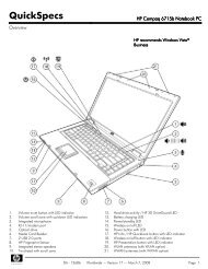 HP Compaq 6715b Notebook PC - Server-Unit