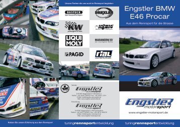 Engstler BMW E46 Procar - Engstler Tuning