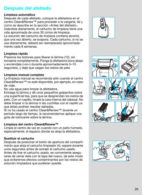 8990, 8985 360°Complete - Braun Consumer Service spare parts ...