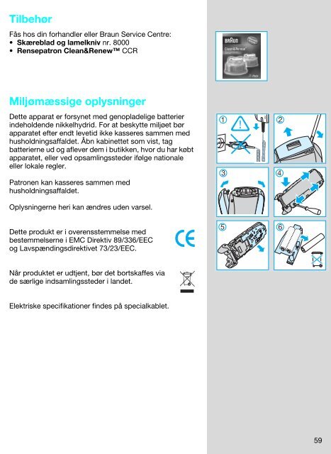 8990, 8985 360°Complete - Braun Consumer Service spare parts ...