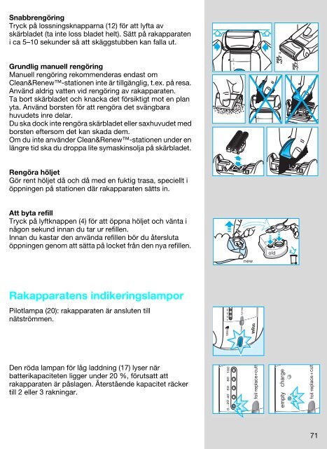 8990, 8985 360°Complete - Braun Consumer Service spare parts ...