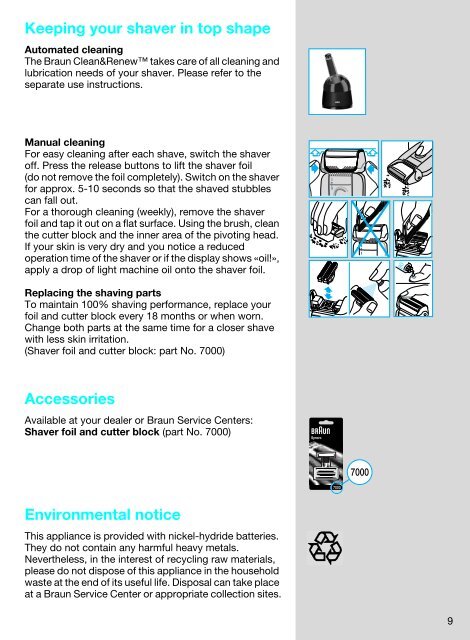 SyncroPro System - Braun Consumer Service spare parts use ...