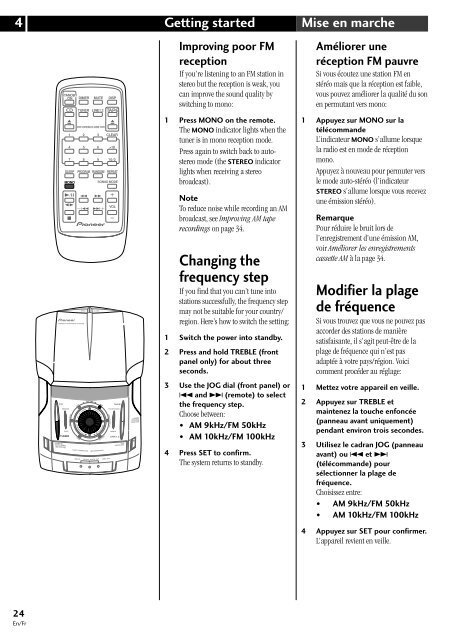 XC-IS22CD M-IS22 S-IS22 - Service.pioneer-eur.com - Pioneer