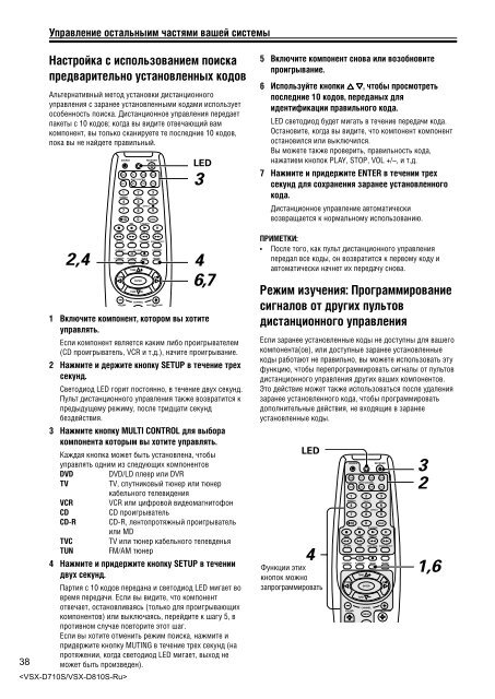 VSX-D710S VSX-D810S - Service.pioneer-eur.com - Pioneer