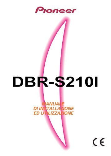 DBR-S210I - Service.pioneer-eur.com - Pioneer