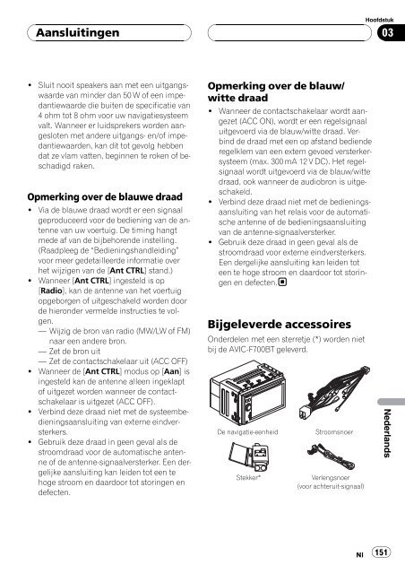 AVIC-F900BT AVIC-F700BT - Service.pioneer-eur.com - Pioneer