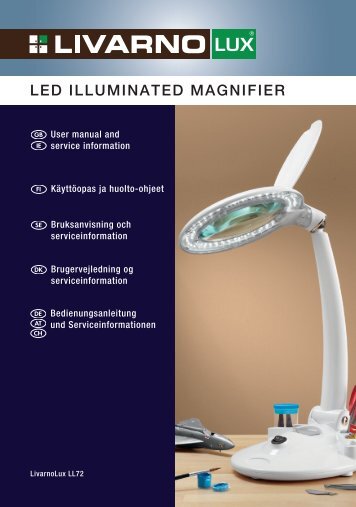 LED ILLUMINATED MAGNIFIER - Lidl Service Website