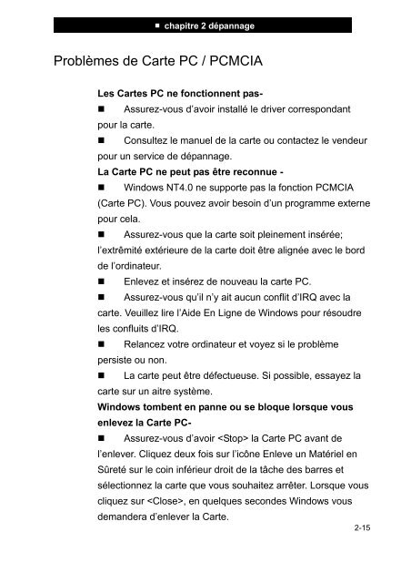 Manual Français TARGA Visionary XP 10 - Targa Service Portal