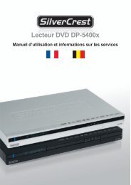 Lecteur DVD DP-5400x - Targa Service Portal