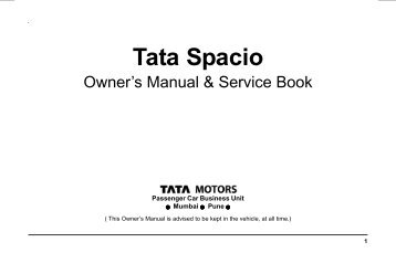 SPACIO OMSB.p65 - Tata Motors Customer Care