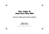 s Manual & Service Book - Tata Motors Customer Care