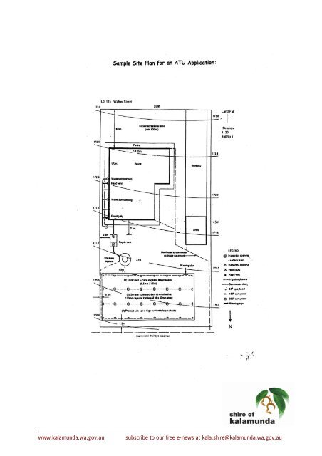 Guidelines for Installing Aerobic Treatment Units - Shire of Kalamunda