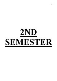 download Syllabus for 2nd Semester