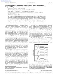 Comparative x-ray absorption spectroscopy study of Co-doped ...