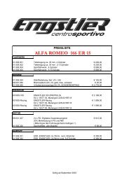 ALFA ROMEO 166 ER 15 - Engstler Tuning