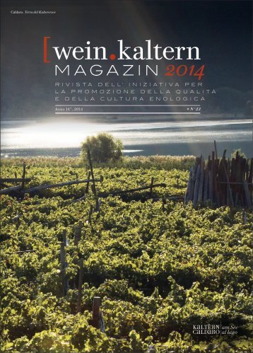 wein.kaltern Magazine 2014 IT