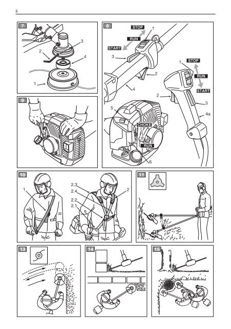 MacAllister MBCP254 Brush Cutter - Service Link